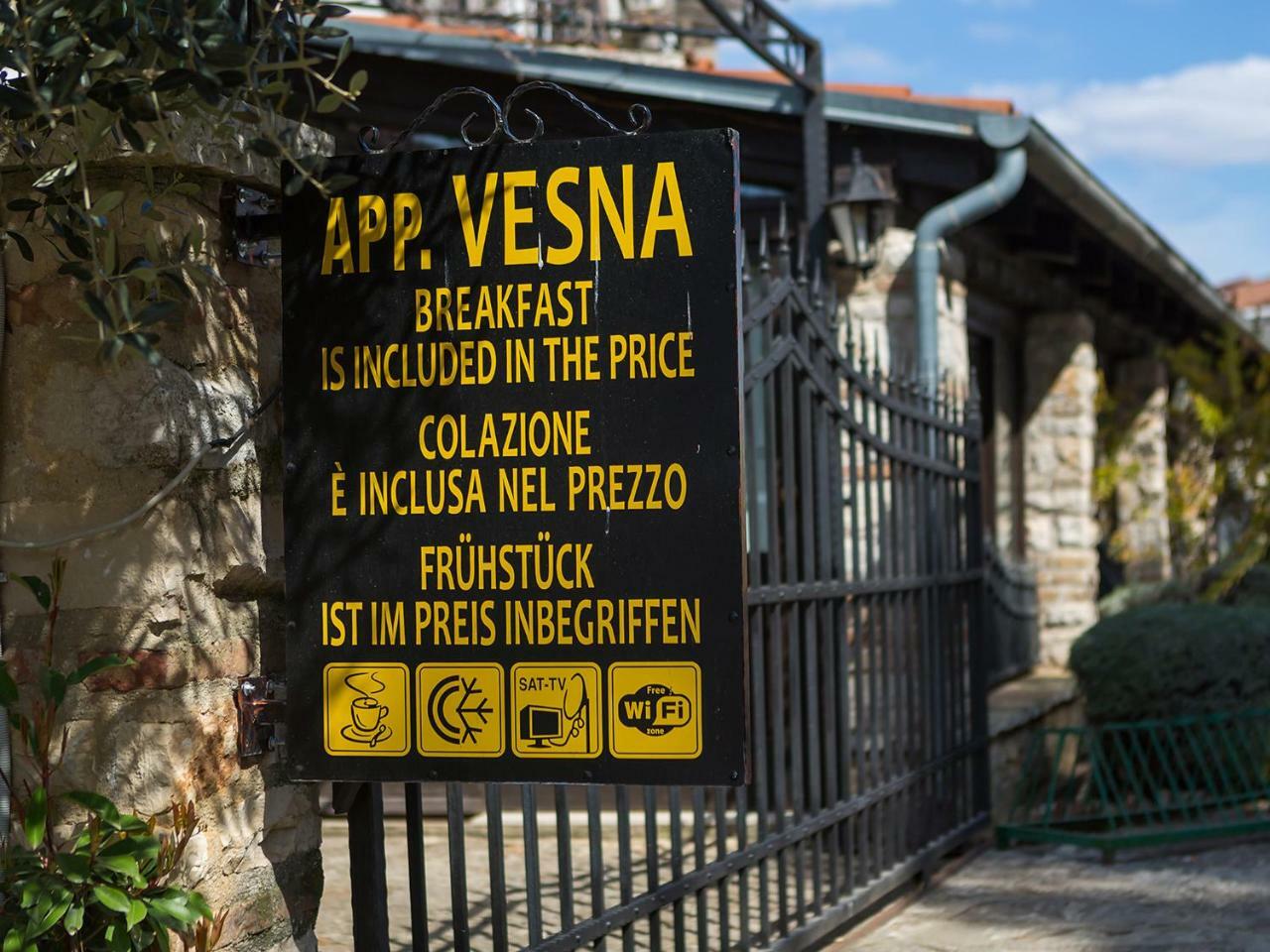 Apartments Vesna Фунтана Экстерьер фото